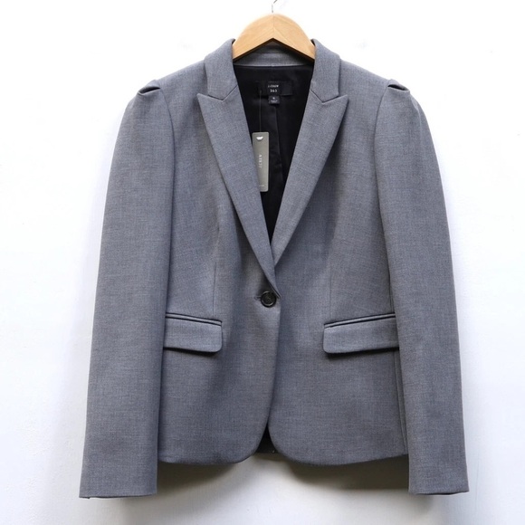 J. Crew Jackets & Blazers - NWT J. CREW Puffed Sleeve Blazer